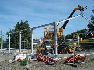 Minffordd Engineering Workshop Construction