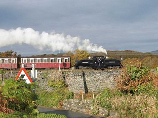 Running in black livery following overhaul