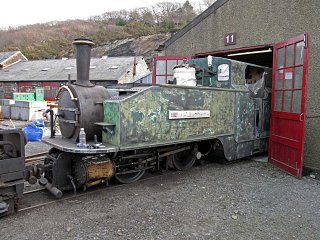 Being prepared for repaint into lined green again