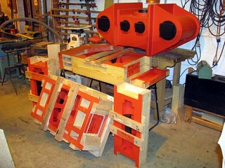 The monoblock cylinder patterns