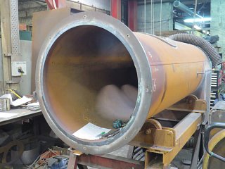 Looking down the driver's side