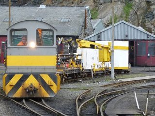 The set back at Boston Lodge