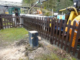 The 'shortened' signal post