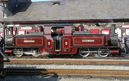 Merddin Emrys was newly repainted at the October 2005 Vintage Weekend Merddin Emrys was newly repainted at the October 2005 Vintage Weekend