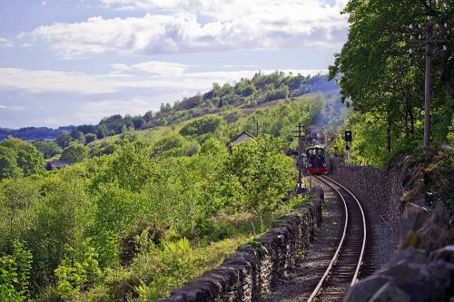 Heading through Rhiw Goch