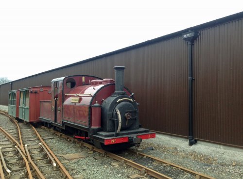 Princess and the Waggon Tracks shed Princess and the Waggon Tracks shed