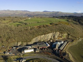 Boston Lodge from Above