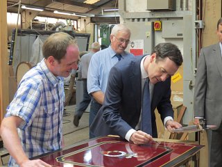 VIP Visitor to the Railway