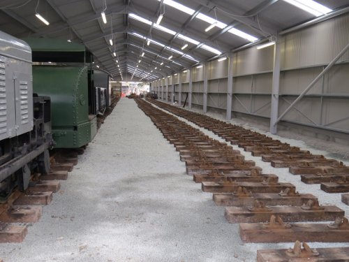 The scale of the shed is impressive