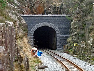 Moelwyn Tunnel North Portal Completed