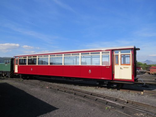 Carriage 118 completed at Boston Lodge