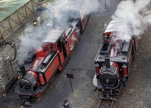 A close up of the locos A close up of the locos