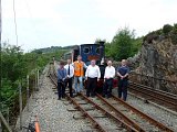 Awards train at Rhiw Goch