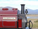 The smokebox complete with replica lamp